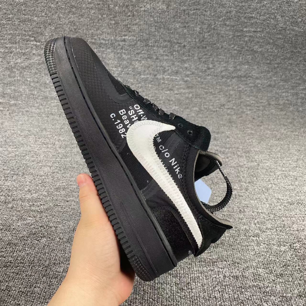 nike air force 1 - Negro Blanco
