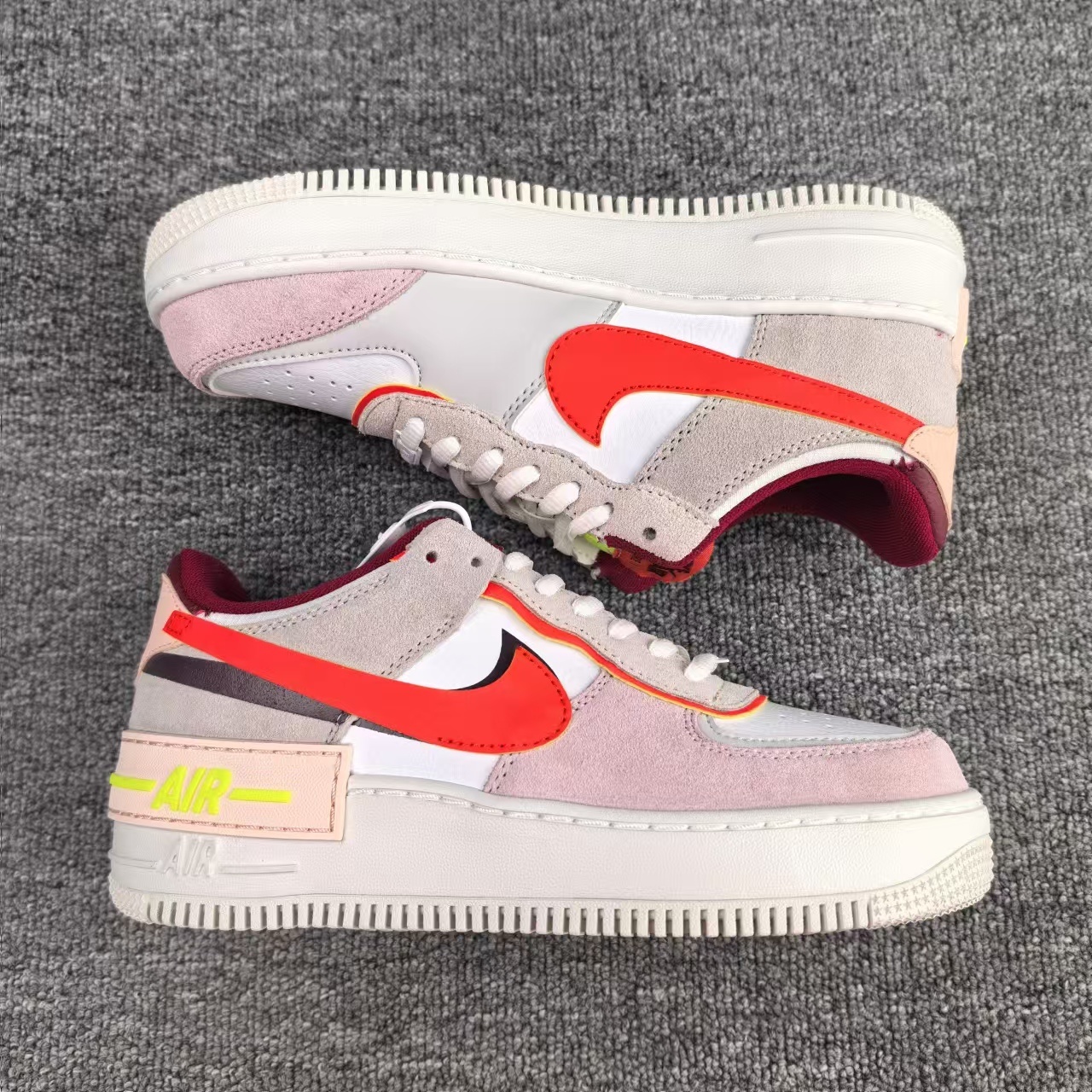 nike air force 1 - Rosado Rojo