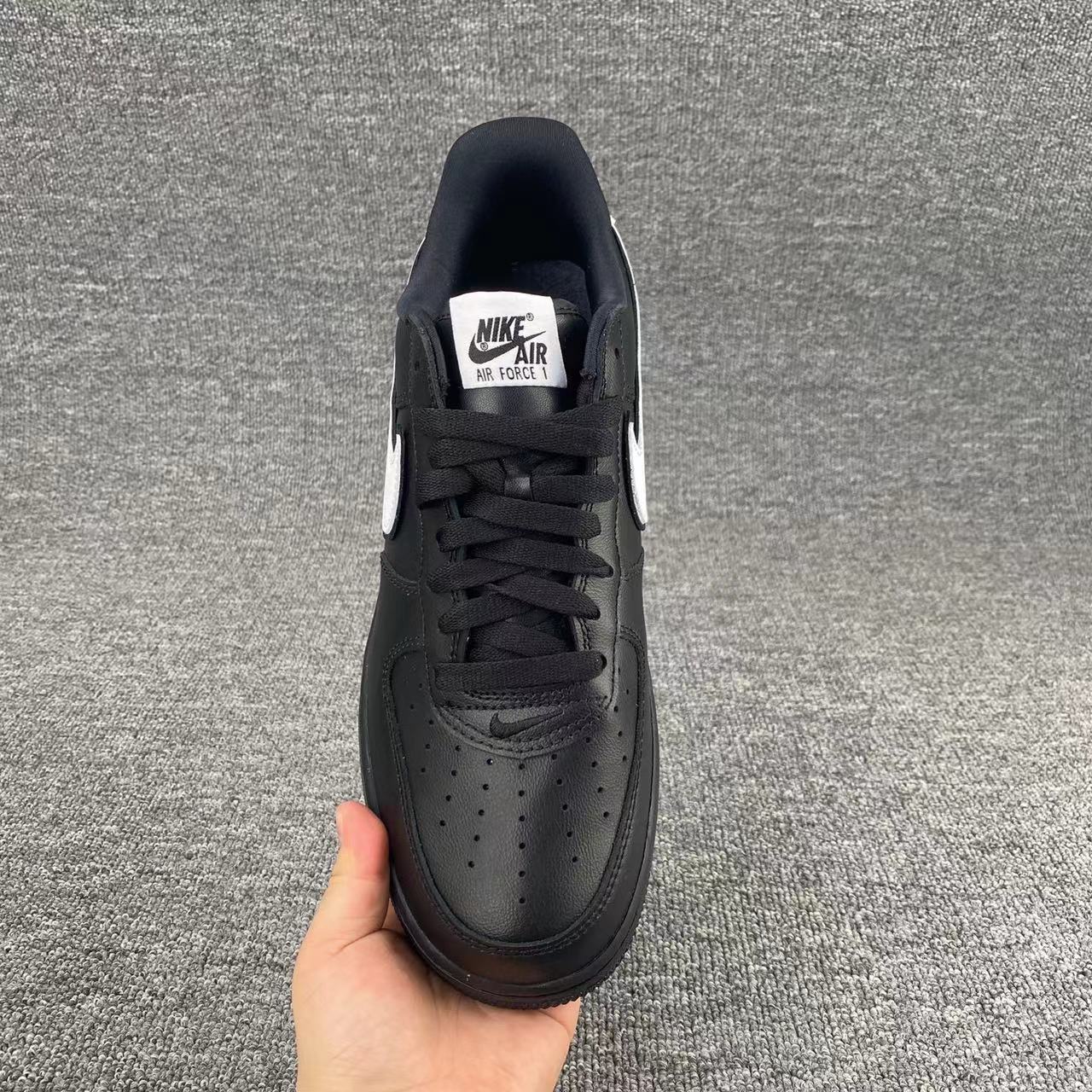 nike air force 1 - Negro Blanco