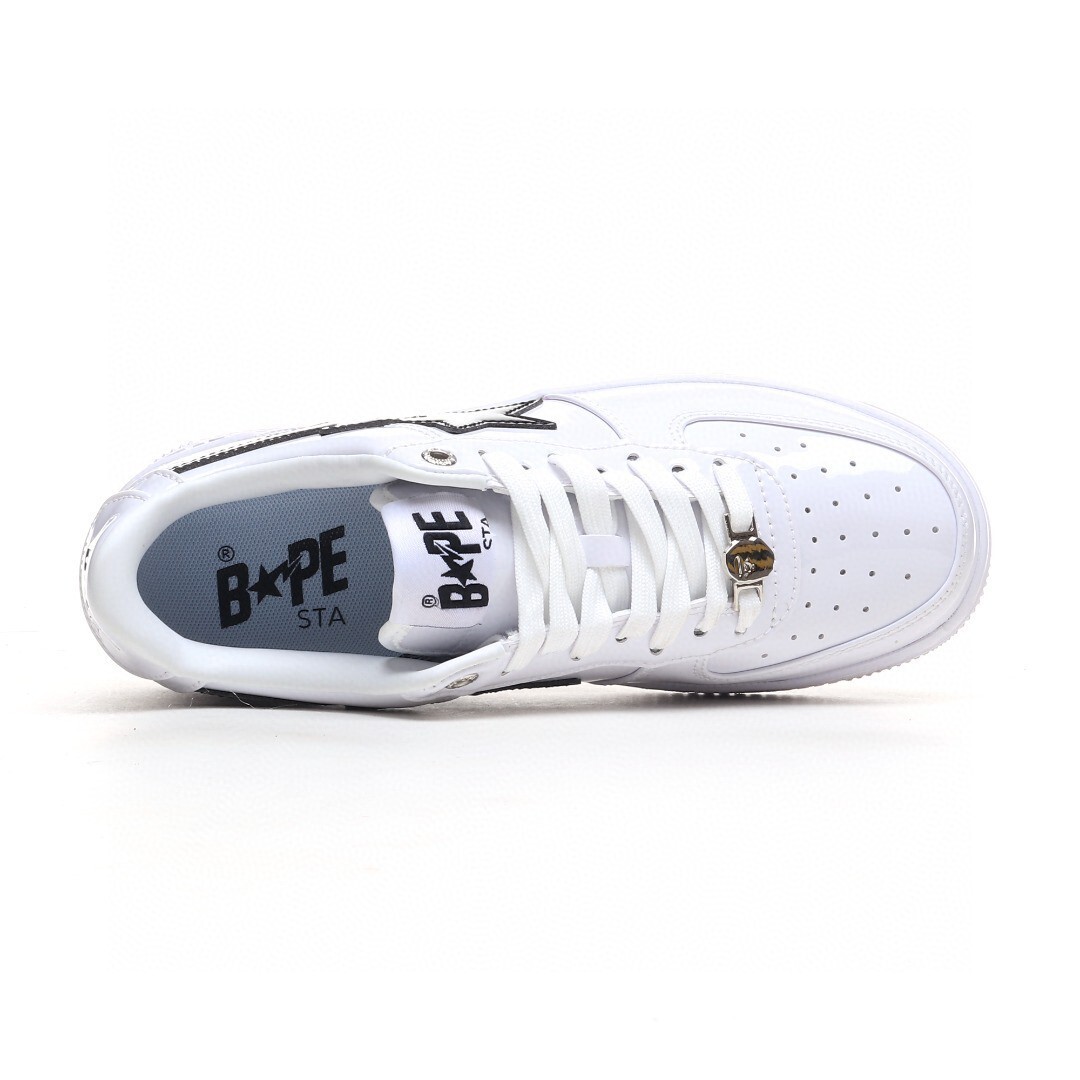 bape sta - Blanco Negro