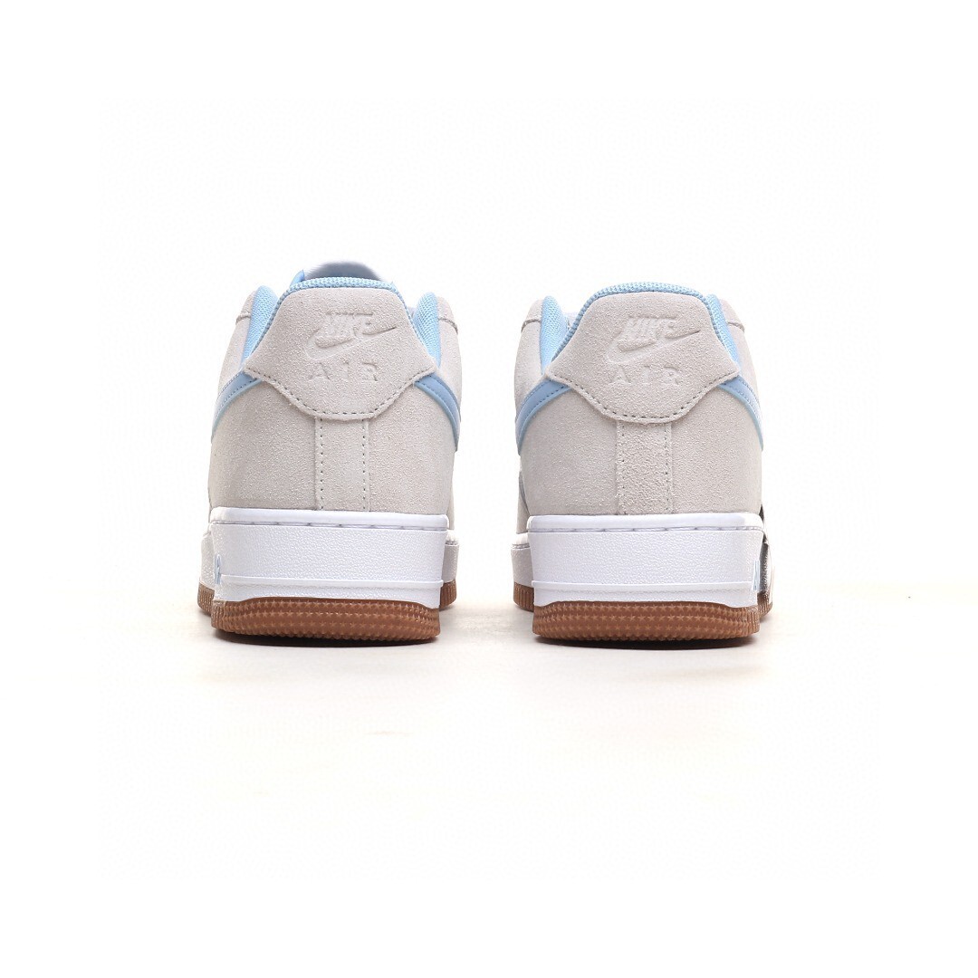 nike air force 1 - Gris Celeste