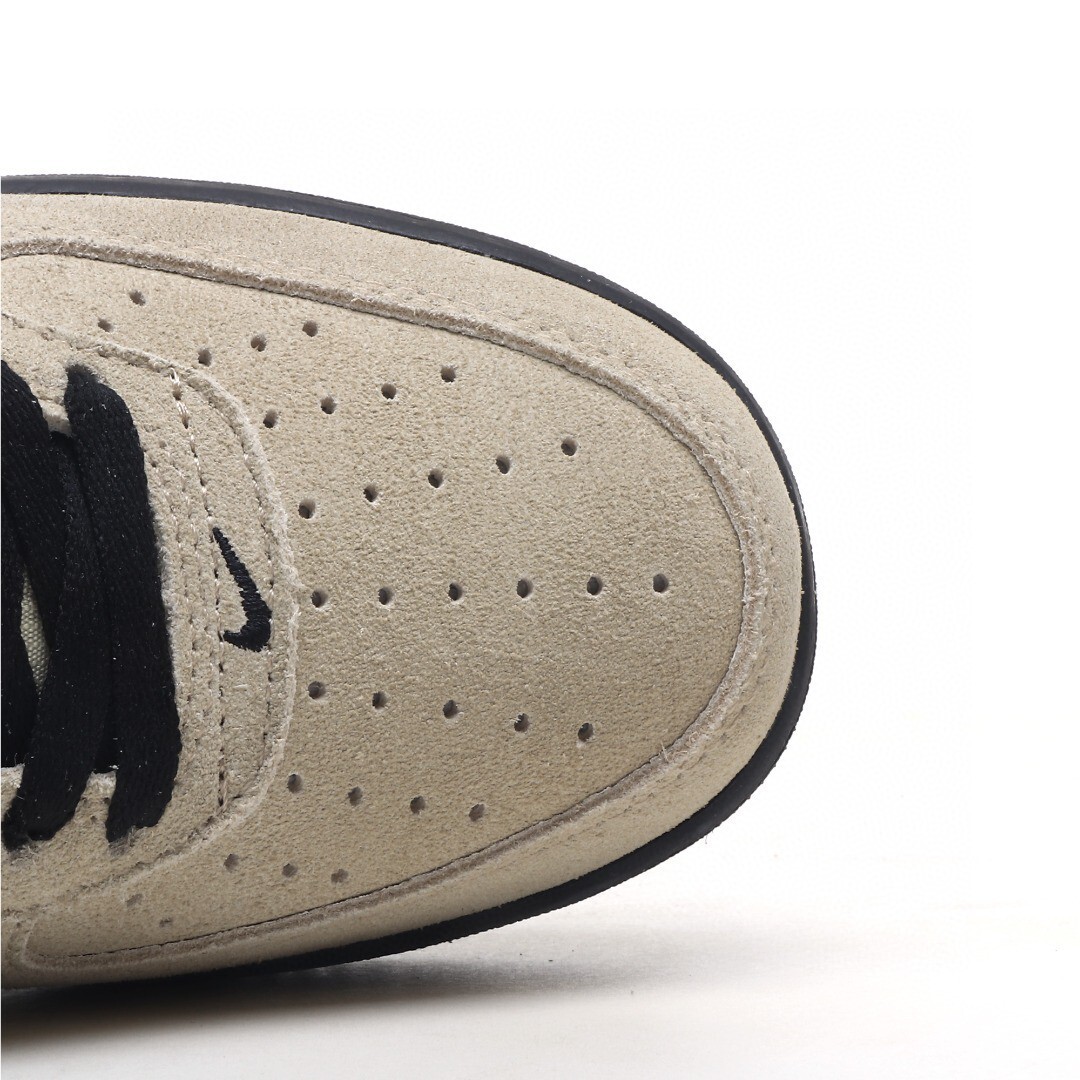 nike air force 1 - Gris Cafe Negro