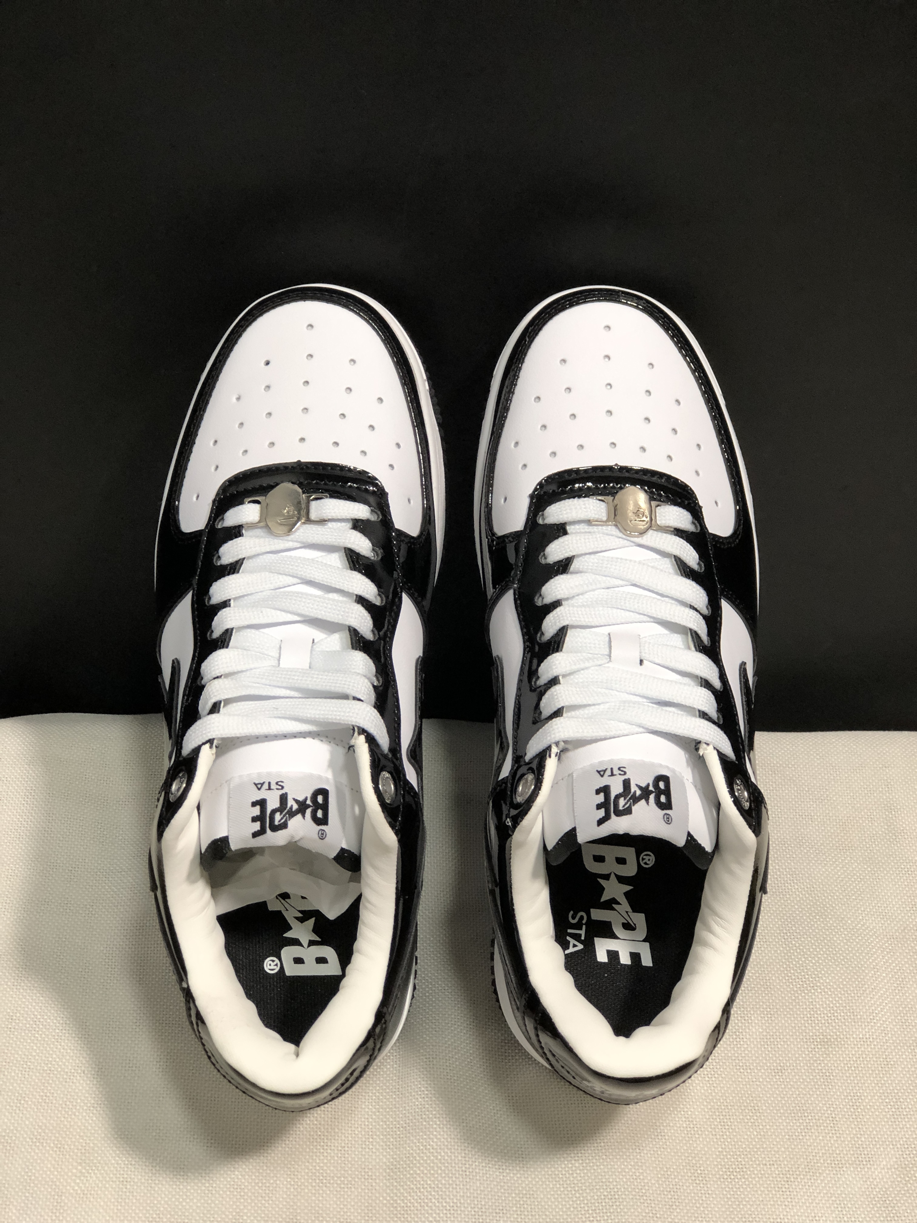 bape sta - Negro Blanco