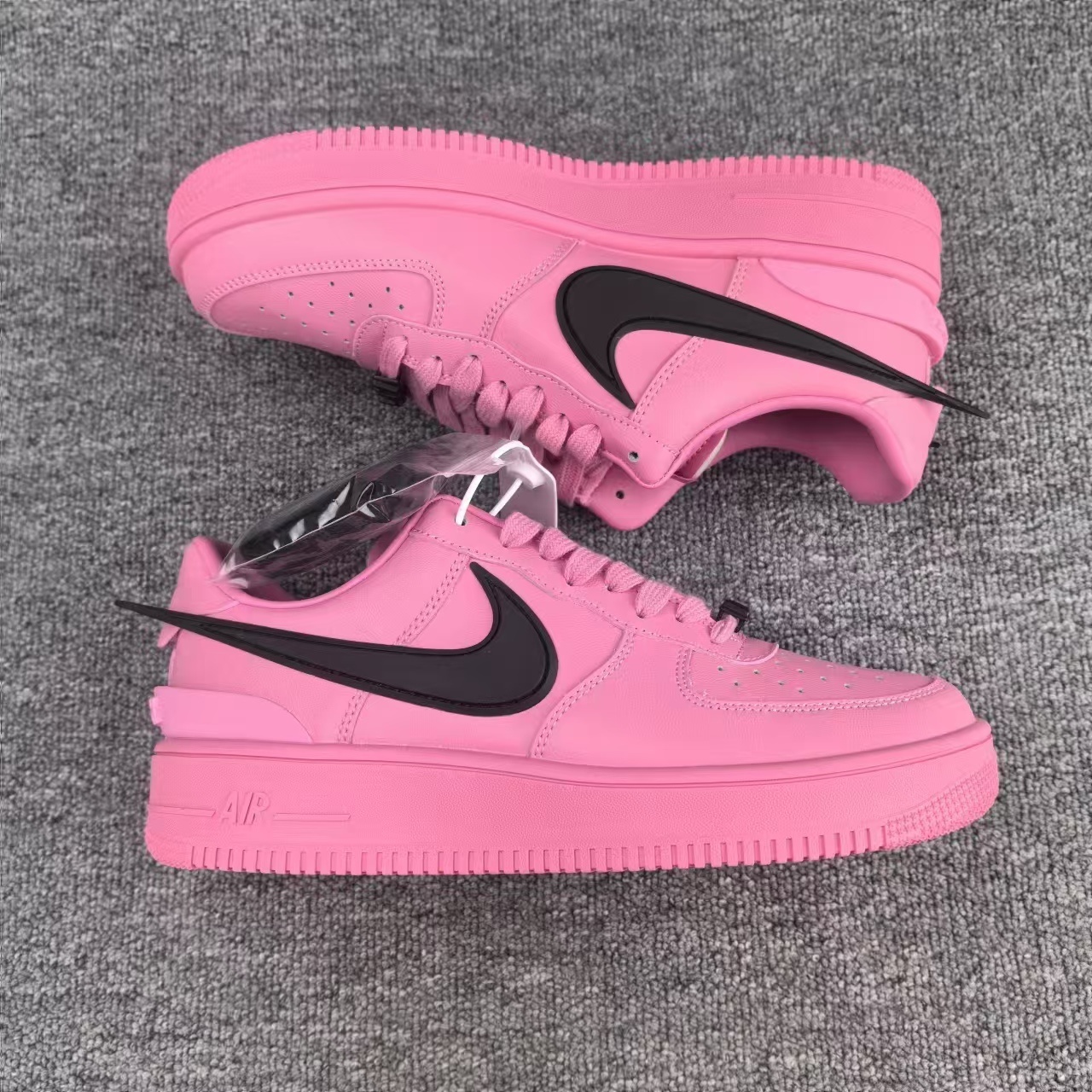 nike air force 1 - Rosado Negro