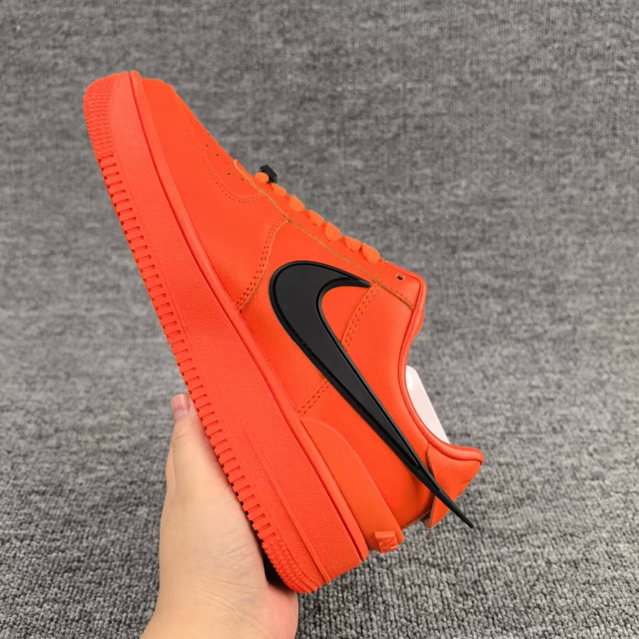 nike air force 1 - Rojo Negro