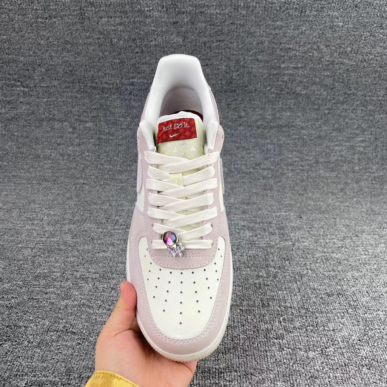 nike air force 1 - Rosado Blanco