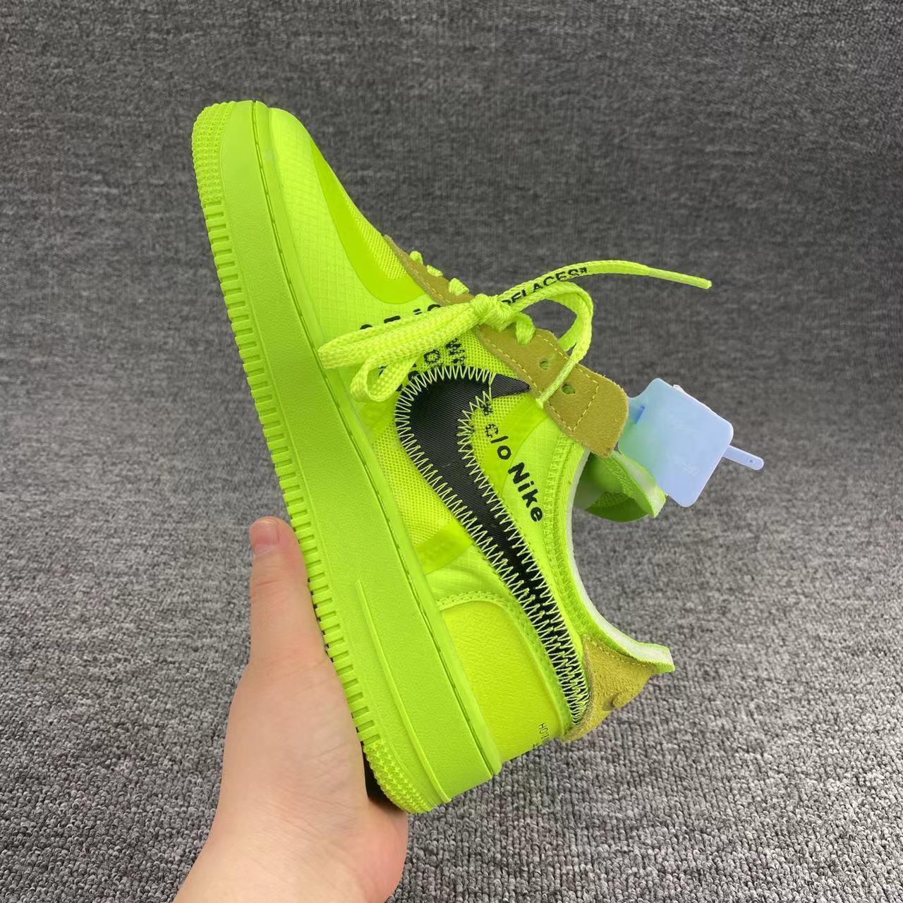nike air force 1 - Fluor Negro