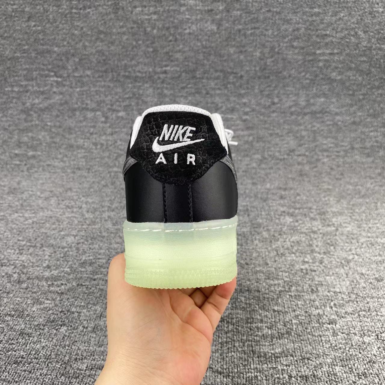 nike air force 1 - Negro Blanco