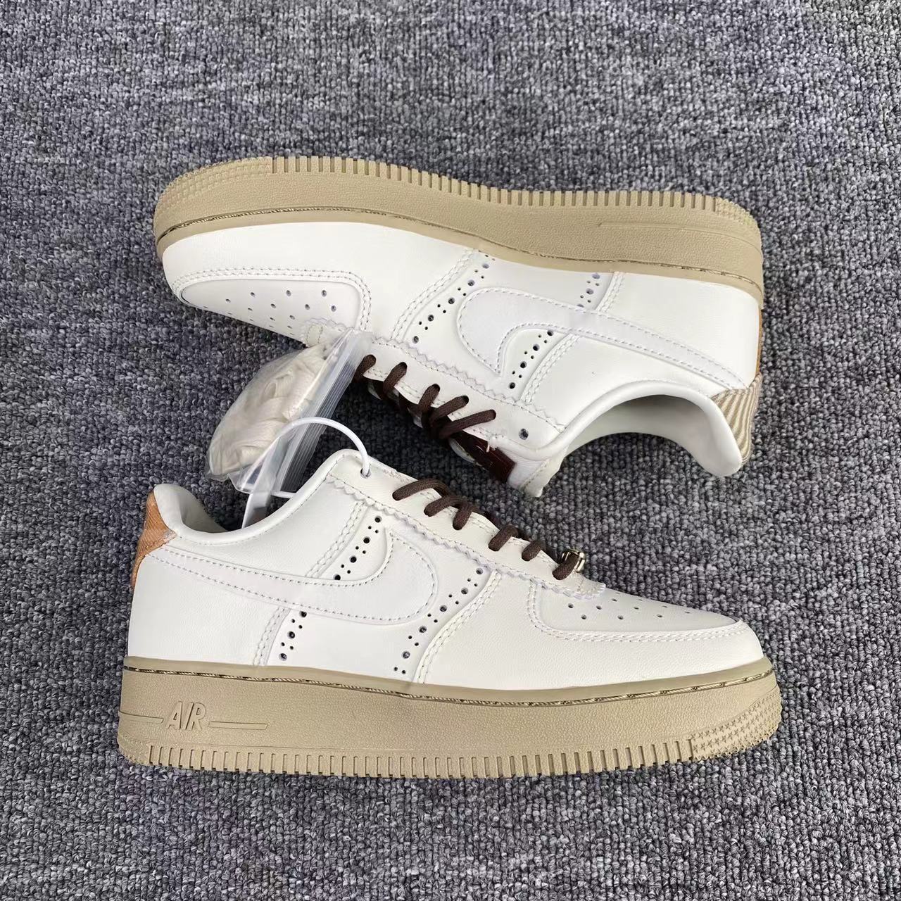 nike air force 1 - Blanco Cafe