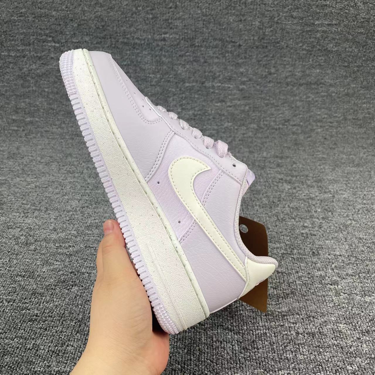 nike air force 1 - Morado Blanco