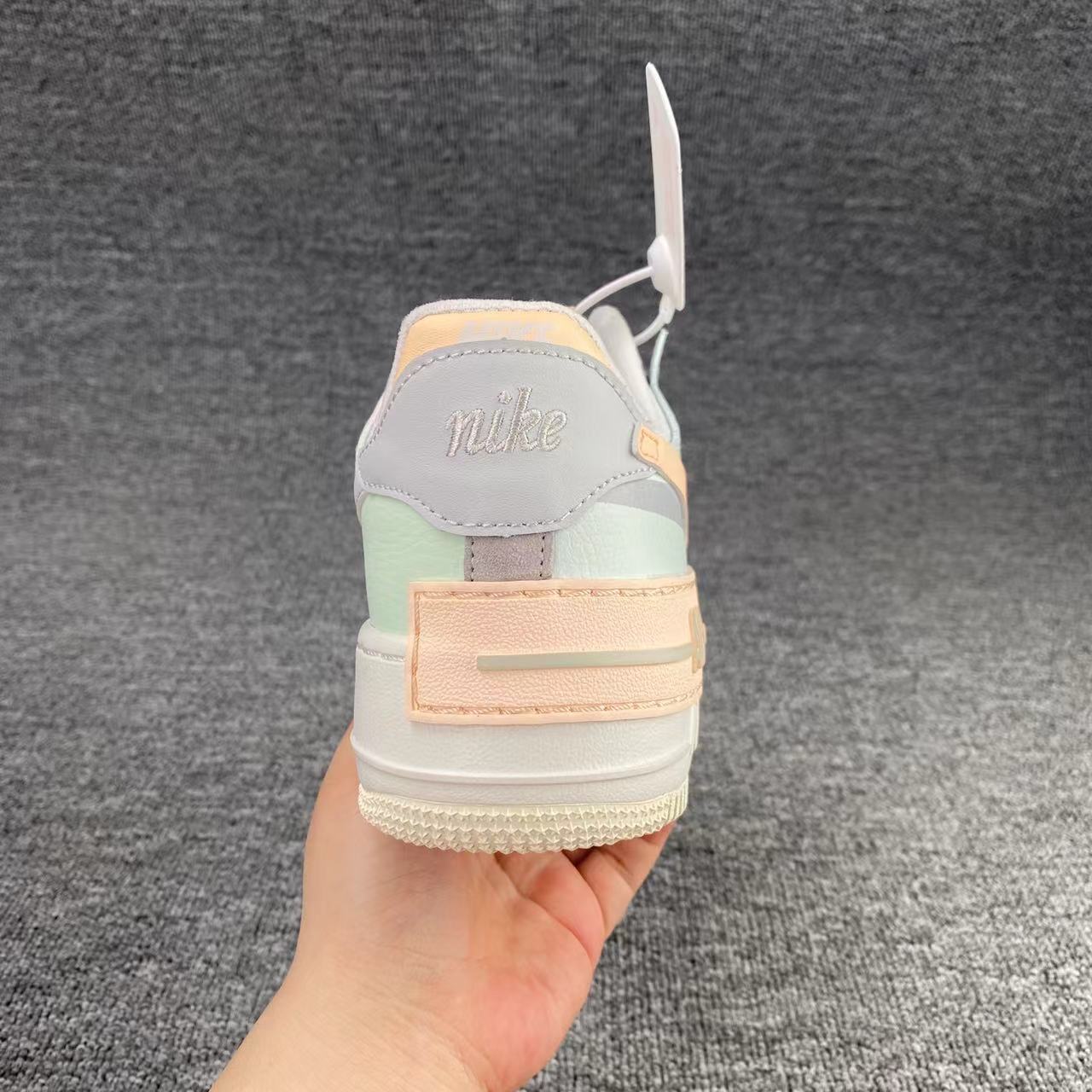 nike air force 1 - Blanco Menta Durazno