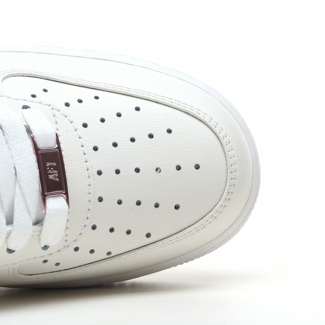 nike air force 1 - Blanco Plateado
