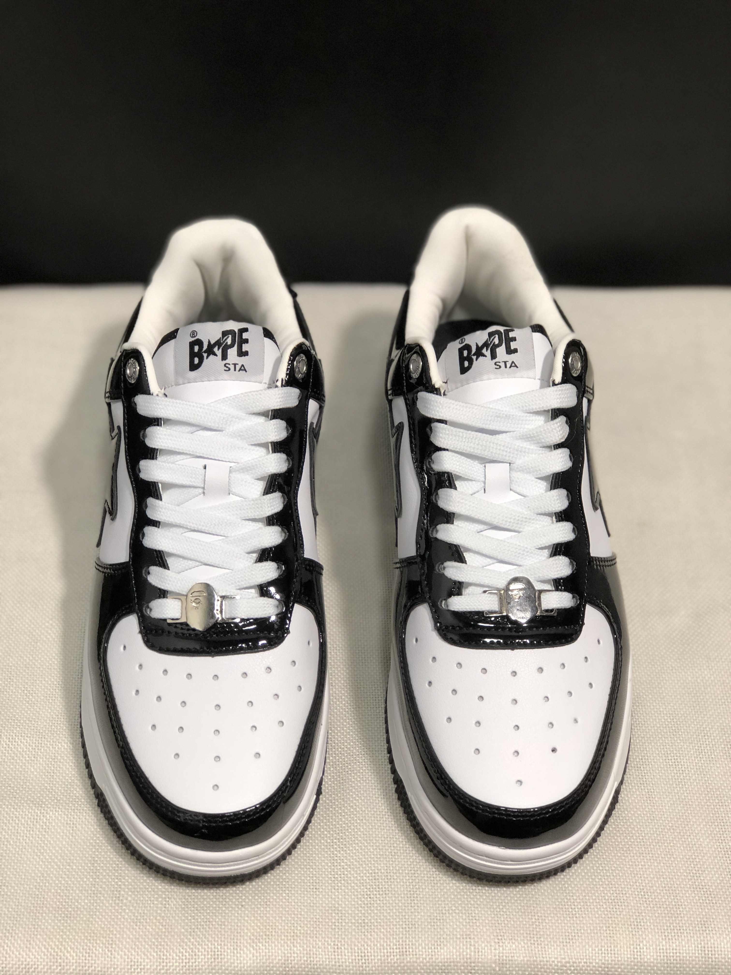 bape sta - Negro Blanco